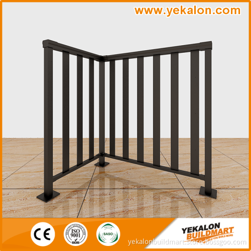 Hot Sale Simple Australia/European Style Indoor/Outdoor Aluminium Balustrade Railing/Handrail for Balcony From China Supplier